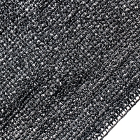 HDPE UV-gestabiliseerd zwart schaduwdoek voor de Amerikaanse markt, geschikt voor buiten, tuin, landbouw, schaduwdoek voor tuin en kas