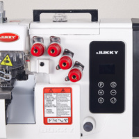 Nouvelle machine à coudre surjeteuse haute vitesse JUKKY 747DX pour matériaux légers à moyens – Machine à coudre industrielle