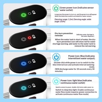 Fontaine à eau portable élégante en acier inoxydable pour chat et chien, distributeur d'eau pour animaux de compagnie, circulation automatique, alimentation intelligente, multi-tension