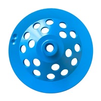 Disque abrasif diamanté de 7 pouces (180 mm) pour meuleuse d'angle, idéal pour le béton, les revêtements époxy, le vinyle, le mastic, la peinture et le travail sur la pierre