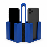 Support de téléphone ABS pour filet de tennis, fixation double perspective pour terrain, enregistrement de matchs de pickleball/padel, analyse d'entraînement, utilisation en direct en extérieur