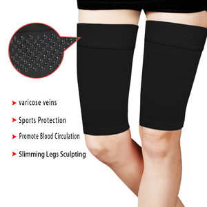 Anti-slip Strip Sport <strong>Thigh</strong> <strong>Support</strong> Brace Soft Comfortable Spandex/Nylon Material Breathable Compression for Unisex Daily Use - Product Image 6