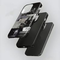Coque de téléphone motif foncé pour iPhone 17 16 15 14 13 12 11 Pro Max Plus X XR XS Air Couverture Anti-chute