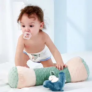 코튼 안티 플랫 Shinnwa 새로운 디자인 라운드 롤 어린이 아기 침구 원통형 Soothe 베개 아기 유아