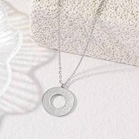 Collar con Colgante de Acero Inoxidable con Ayat Al-Kursi, Joyería Islámica Musulmana, para Hombre y Mujer, Venta al por Mayor para Eid y Ramadán