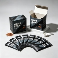 Boîte en carton personnalisée avec logo imprimé pour les compléments alimentaires, les poudres pour la gestion du poids, les sachets individuels