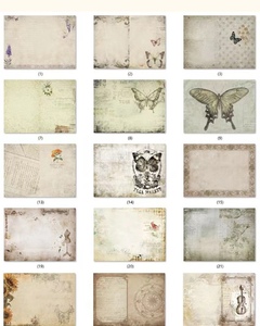 Diario con copertina rigida vintage a forma di <span class=keywords><strong>farfalla</strong></span>, pagine a colori, 110 fogli, 128 x 188 mm, regalo - Product Image 6