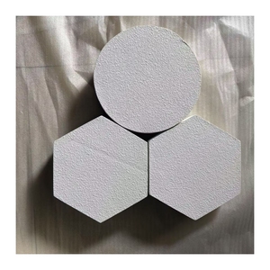 맞춤형 교수형 타일 유리 섬유 매달린 천장 음향 구름 NRC 0.9 - Product Image 1