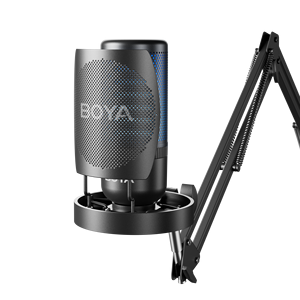K3ไมโครโฟนสำหรับสตูดิโอบันทึกเสียงสำหรับเล่นเกม RGB เดสก์ท็อปแบบมืออาชีพ - Product Image 1