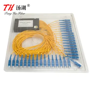 1x32 Plc Splitter ABS Cassettes with SC UPC SC APC Connector Box Type Fiber Splitter Fiber Optic Equipment Network Equipment