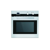 Four encastrable intelligent OEM, électrique ou à gaz, avec verre trempé anti-explosion à 3 couches et écran tactile pour cuisine domestique