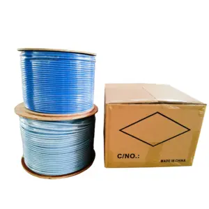 OEM Indoor And Outdoor CAT6 FTP LAN CABLE 8p8c Ethernet Cable Gigabit Network Shielded Communication Cable 1000ft 305M Box