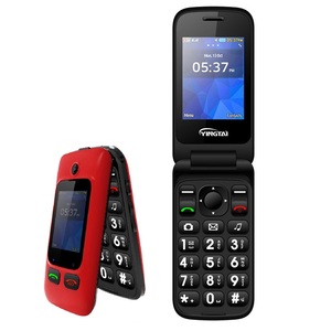 2.4 Inch Unlock Dual Sim <strong>Old</strong> <strong>People</strong> <strong>Mobile</strong> <strong>Phone</strong> with Keypad Talking 2G3GGSM WCDMA Flip <strong>Phone</strong> - Product Image 2