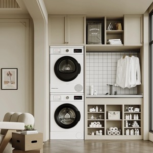 Armadio Lavanderia da Esterno Personalizzato per Balcone, Impermeabile e Protezione Solare, con Lavello e Mobile per <span class=keywords><strong>Lavatrice</strong></span>, Arredamento da Esterno - Product Image 2