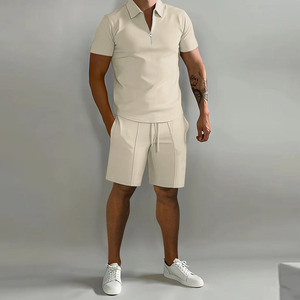 Conjunto de Polo Transpirable para Hombre, Verano, Ligero, Informal, 2 Piezas, Varios Colores y Tallas - Product Image 3
