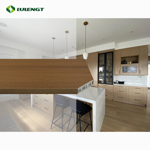 Trang trí nội thất màu sắc ổn định gỗ nhôm tấm Composite Tấm ốp tường 4x8 chống ẩm gỗ nhôm tấm tổ ong - Product Image 4