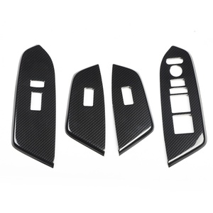 17-19 Modell CRV hinterer Getränkehalter mit Kohlefaser-Muster, schwarzes Navigationspanel, zur Dekoration des Fahrzeuginnenraums - Product Image 1