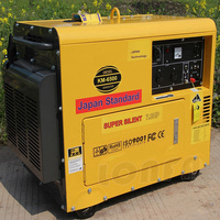 Liban Offre Spéciale 6.5 6.6 7 7.5 kva Super Silencieux LONFA PowerKING Max Diesel Générateur