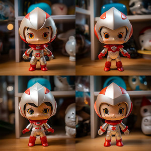 Figura de Anime, Muñeco de Acción, Mini Juguete Coleccionable, Temática de Ciencia Ficción y Fantasía, Modelo de Plástico Unisex, Decoración para Exhibición - Product Image 2
