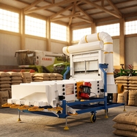 Nouvelle machine de nettoyage de graines avec séparateur à tamis pneumatique pour l'élimination des impuretés et le tri des graines – Équipement agricole