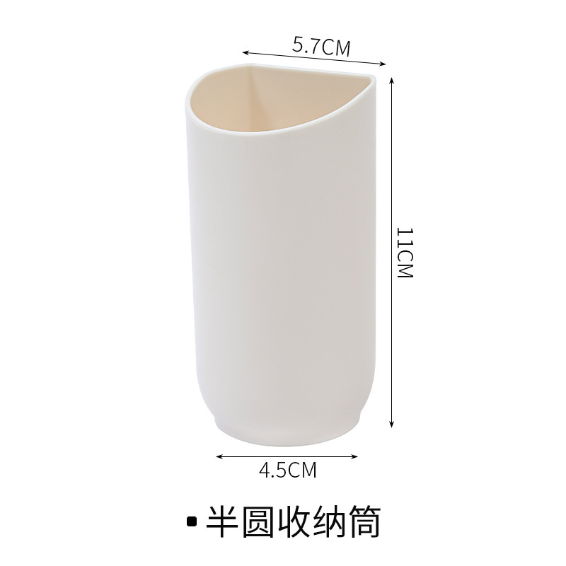 Tubo de almacenamiento semicircular [Accesorio para panel perforado]