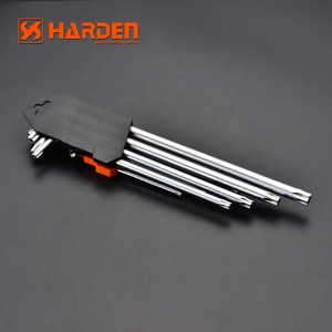 Set di 9 Chiavi Torx <span class=keywords><strong>Lunghe</strong></span> HARDEN, Chiavi a L, Chiavi Allen - Product Image 3