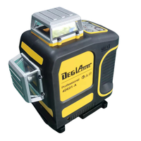 Niveau laser auto-nivelant DEGLASERS, qualité garantie, capteur de nivellement électronique unique, type faisceau vert 40mW
