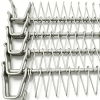Convoyeur spiralé flexible en acier inoxydable pour tunnel de refroidissement de pain, machine de refroidissement circulaire, congélateur IQF pour boulangerie