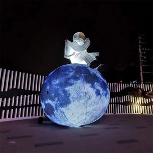 Cohete inflable gigante personalizado y astronauta/modelo espacial de misiles para exposición - Product Image 3