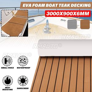 Revêtement de pont en mousse EVA auto-adhésif imitation teck, revêtement de pont marin en mousse EVA, tapis de sol en mousse EVA pour bateau 900x2300x6mm - Product Image 5