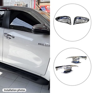 ชุดแต่งรถยนต์โครเมียมสีทองคำ ยี่ห้อ KQD ขายดี รับผลิตแบบ OEM/ODM สำหรับรถยนต์โตโยต้า ไฮลักซ์ รีโว่ ปี 2016 ขึ้นไป - Product Image 4