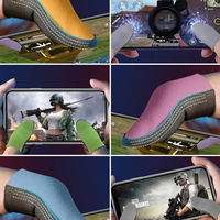 Manchettes de doigts pour jeux vidéo, édition 2024, réponse tactile précise avec une forte teneur en argent, utilisation durable pour les amateurs de jeux PUBG