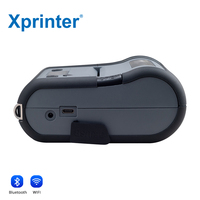 Xprinter XP-P324B, Printer Mini Thermal untuk Label USB + Bluetooth tanpa tinta Printer termal