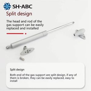 دعامة غاز هيدروليكية SH-ABC لدعم الأبواب المرتفعة، نابض غازي بقوة 80 100 120 نيوتن - Product Image 3