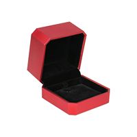 Gâteau en plastique velours carton expédition Bracelet emballage Long acrylique Bracelet collier rempli boîte à bijoux pour bijoux