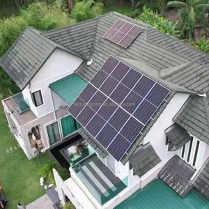 Panneau solaire bifacial demi-cellule double vitrage 680W 210mm x 210mm Module PV de type N pour projets énergétiques commerciaux sur toitures 23% - Product Image 1