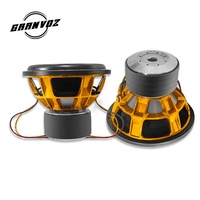 Caisson de basses audio professionnel 18 pouces RMS 5000W panier en aluminium haute puissance 4 pouces BAVC voiture Midbass subwoofer haut-parleur 0518A CA