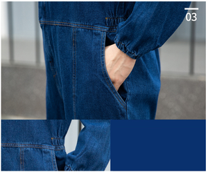 Ensembles de vêtements de travail antistatiques professionnels haute visibilité pour hommes Combinaison imperméable anti-poussière Construction en relief dessinée à la main - Product Image 4