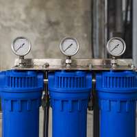 Réservoir d'eau modulaire en acier inoxydable 3000L/hour, filtration par osmose inverse, alimentation en eau à pression constante et fréquence variable