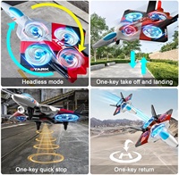 Avion RC 4DRC V39 sans balais avec caméra 480P, en mousse EPP, télécommandé, haute vitesse, acrobaties, jouet pour adultes et enfants, cadeau
