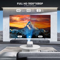 Projecteur Netflix Officiel F10 1080p Home Cinéma 300 ANSI Wi-Fi 6 2K Android 13 LED 1 Go de RAM 8 Go de Stockage Garantie 1 An