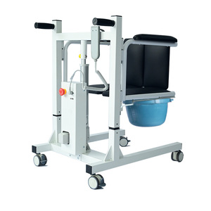 Machine de transfert de patient électrique à télécommande, blanche, usage médical à domicile - Product Image 1