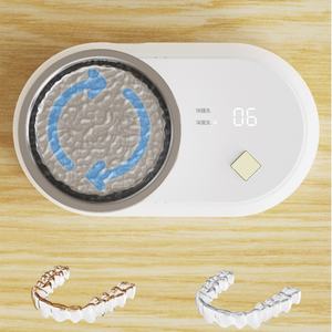 Nettoyeur ultrasonique UV 45 kHz pour bijoux, montres, prothèses dentaires, aligneurs, gouttières et protège-dents - Product Image 2