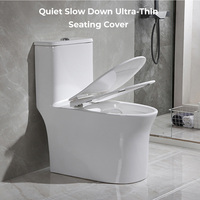 WC en céramique au design moderne, cuvette de toilette Tornado, sanitaires en céramique