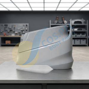 Nouvelle garantie de qualité COS.PEL. Pare-chocs d'angle en matériau PP+T, côté gauche, pièces de rechange pour camion STRALIS S-WAY 2019 - Product Image 3