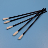 Éponge de nettoyage de précision à manche extra long de 6,5 pouces, éponge sans peluches pour le detailing automobile, éponge à pointe en mousse pour le nettoyage des voitures