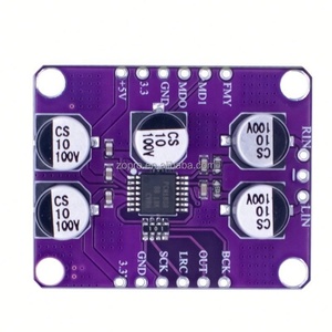 Módulo de Placa Amplificadora PCM1808, Audio Estéreo, ADC, Entrada Analógica de un Solo Extremo, Decodificador, Reproductor - Product Image 6