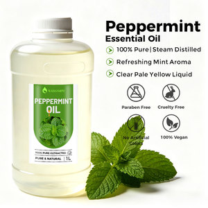 Aceite Esencial de Menta Destilado al Vapor, Puro, Sin Aditivos, Sin Conservantes, Sin Colorantes, Solo para Uso Externo - Product Image 2