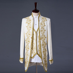 Costume de prince pour adulte, style victorien gothique, veste de costume royale, tenue de roi, fête, cosplay, costumes d'Halloween - Product Image 1