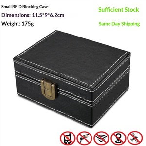 Nouveau modèle de boîtier de protection <span class=keywords><strong>RFID</strong></span> en cuir pour clés de <span class=keywords><strong>voiture</strong></span>, <span class=keywords><strong>anti</strong></span>-induction, idéal pour les loisirs, le plus vendu - Product Image 2